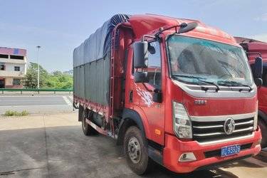 二手中国重汽成都商用车 瑞狮 160马力 4.15米单排仓栅式轻卡(潍柴)(国六) 单桥 潍柴二手载货车 蓝牌