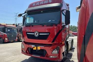 二手东风商用车 天龙KL重卡 465马力 6X4牵引车(国五) 双驱 东风二手牵引车 黄牌
