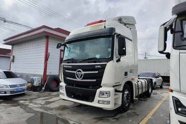二手福田 欧曼GTL 6系重卡 430马力 4X2牵引车(国五) 单桥 福田康明斯二手牵引车 黄牌