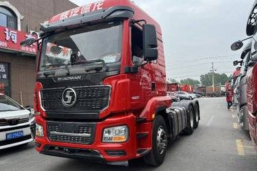 二手陕汽重卡 德龙M3000S 460马力 6X4牵引车(国六) 双驱 潍柴二手牵引车 黄牌图片