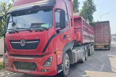 二手东风商用车 天龙KL重卡 465马力 6X4牵引车(国五) 双驱 东风二手牵引车 黄牌