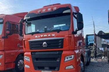 二手中国重汽 汕德卡SITRAK G7重卡 奢华版 510马力 6X4 AMT自动挡牵引车(国六)(液缓)(国六) 双驱 潍柴二手牵引车 黄牌