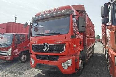 二手陕汽重卡 德龙L5000 旗舰版 270马力 4X2 6.8米仓栅式载货车(国六) 单桥 潍柴二手载货车 黄牌