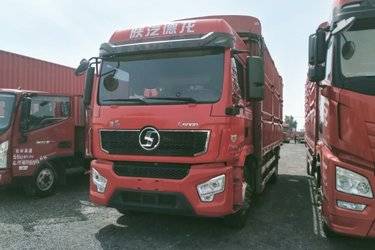 二手陕汽重卡 德龙L5000 经典版 270马力 4X2 6.8米仓栅式载货车(国六) 单桥 潍柴二手载货车 黄牌图片