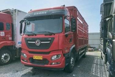 二手东风商用车 天锦KR 舒适版 260马力 4X2 6.8米仓栅式载货车(国六) 单桥 康明斯二手载货车 黄牌
