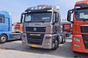 二手中国重汽 汕德卡SITRAK G7重卡 540马力 6X4牵引车(带液缓)(国五) 双驱 曼二手牵引车 黄牌图片