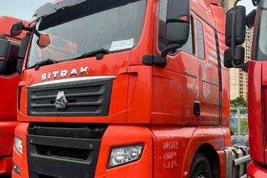 二手中国重汽 汕德卡SITRAK G7重卡 480马力 6X4牵引车(国五) 双驱 中国重汽二手牵引车 黄牌图片