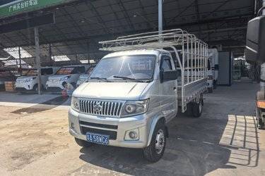二手长安凯程 神骐T30 1.6L 豪华型 122马力 汽油 3.3米单排仓栅式微卡(国六) 单桥 东安二手载货车 蓝牌图片