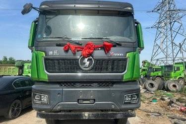 二手陕汽重卡 德龙X5000 城建标准版 430马力 8X4 6.5米自卸车(国六) 前四后八 潍柴二手自卸车 黄牌