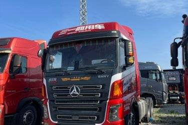 二手三一集团 朱宏版 500马力 6X4牵引车(国五) 双驱 玉柴二手牵引车 黄牌