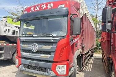 二手东风华神 T5 轻快版 270马力 4X2 车厢可卸式载货车(国六) 单桥 玉柴二手载货车 黄牌图片