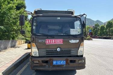 二手重汽王牌 7系 95马力 4.1米单排厢式轻卡(国四) 单桥 玉柴二手载货车 蓝牌