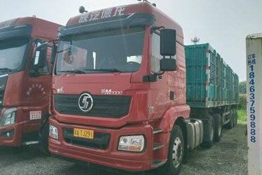 二手陕汽重卡 德龙新M3000 轻量化版 430马力 6X4牵引车(国五) 双驱 潍柴二手牵引车 黄牌