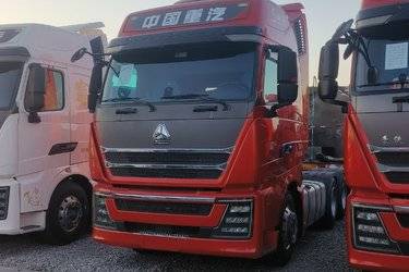二手中国重汽 HOWO TH7重卡 540马力 6X4牵引车(国五) 双驱 曼二手牵引车 黄牌