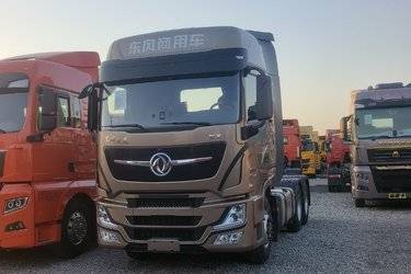 二手东风商用车 天龙旗舰KX 600马力 6X4牵引车(国六) 双驱 东风康明斯二手牵引车 黄牌