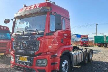 二手陕汽重卡 德龙M3000S 轻量化版 430马力 6X4牵引车(国五) 双驱 潍柴二手牵引车 黄牌图片