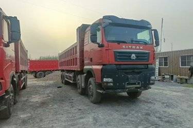 二手中国重汽 汕德卡SITRAK G7重卡 540马力 8X4 8.8米自卸车(国五) 前四后八 曼二手自卸车 黄牌图片