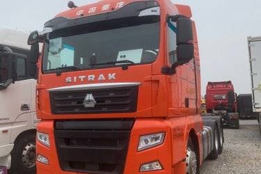 二手中国重汽 汕德卡SITRAK G7重卡 570马力 6X4 牵引车(国六)(速比2.71)(国六) 双驱 潍柴二手牵引车 黄牌