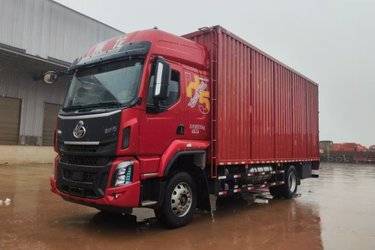 二手东风柳汽 乘龙H5 290马力 4X2 6.8米厢式载货车(国六) 单桥 玉柴二手载货车 黄牌