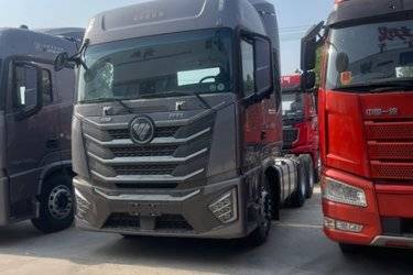 二手福田 欧曼GTL 星翼版 580马力 6X4 LNG AMT自动档牵引车(国六) 双驱 康明斯二手牵引车 黄牌