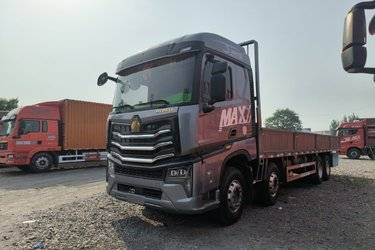 二手中国重汽 HOWO MAX 540马力 8X4 9.6米AMT自动档栏板载货车(国六) 前四后八 曼二手载货车 黄牌
