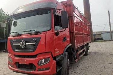 二手东风商用车 天锦KR 2025款 4.8L柴油 260马力 4X2 法士特8档 高顶双卧 5.2米仓栅式载货车(国六) 单桥 康明斯二手载货车 黄牌
