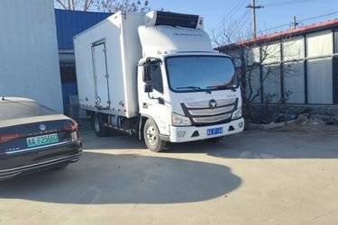 二手福田 欧马可S1 智盈版 160马力 4.14米单排厢式轻卡(国六) 单桥 福田康明斯二手载货车 蓝牌图片