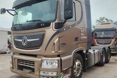 二手东风商用车 天龙旗舰KX 标准版 560马力 6X4牵引车(国五) 双驱 东风二手牵引车 黄牌