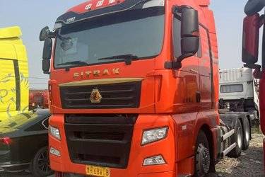 二手中国重汽 汕德卡SITRAK C7H重卡 540马力 6X4 牵引车(国六) 双驱 曼二手牵引车 黄牌图片
