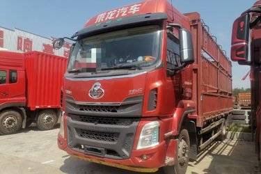 二手东风柳汽 乘龙H5中卡 240马力 4X2 6.8米仓栅式载货车(国五) 单桥 玉柴二手载货车 黄牌