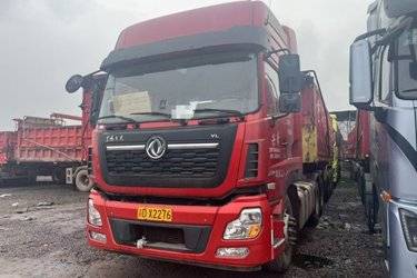 二手东风商用车 天龙VL重卡 450马力 6X4牵引车(国五) 双驱 东风二手牵引车 黄牌