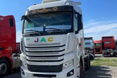 二手江淮 格尔发 跨越 540马力 6X4牵引车(国五) 双驱 曼二手牵引车 黄牌