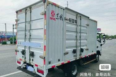 二手东风 凯普特K5 CNG 122马力 4米单排厢式轻卡(国六) 单桥 东安二手载货车 蓝牌图片