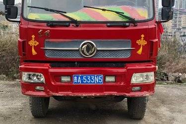 二手东风商用车 天锦中卡 220马力 4X2 4.3米自卸车(国三) 单桥 玉柴二手自卸车 黄牌