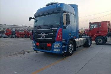 二手福田 欧曼GTL 470马力 4X2 AMT自动挡牵引车(国六) 单桥 福田康明斯二手牵引车 黄牌