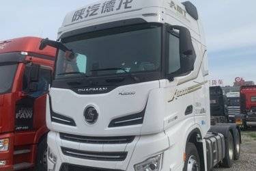 二手陕汽重卡 德龙X6000 菁英版 600马力 6X4 AMT自动挡牵引车(国六) 双驱 潍柴二手牵引车 黄牌