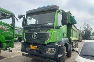 二手陕汽重卡 德龙M3000S 公路标准版 400马力 8X4 6.5米自卸车(国六) 前四后八 潍柴二手自卸车 黄牌