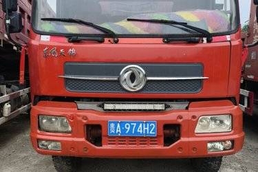 二手东风商用车 天锦重卡 240马力 4X2 5.2米自卸车(300后桥)(国三) 单桥 玉柴二手自卸车 黄牌