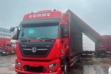 二手东风商用车 天锦KR PLUS 290马力 4X2 9.8米厢式载货车(国六) 单桥 康明斯二手载货车 黄牌