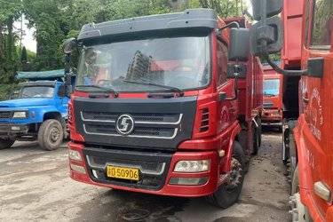 二手陕汽商用车 轩德X6 复合版 300马力 8X4 6米自卸车(国五) 前四后八 潍柴二手自卸车 黄牌