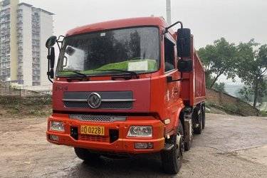 东风商用车 天锦重卡 310马力 8X4 6.2米自卸车(国五) 前四后八 东风二手自卸车 黄牌