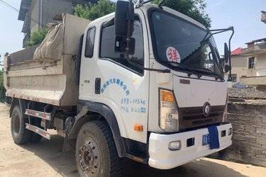 二手中国重汽成都商用车 腾狮 129马力 4X2 3.8米自卸车(国五) 单桥 云内动力二手自卸车 黄牌