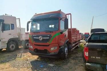 二手东风商用车 天锦KR 230马力 4X2 6.75米栏板载货车(国五) 单桥 康明斯二手载货车 黄牌