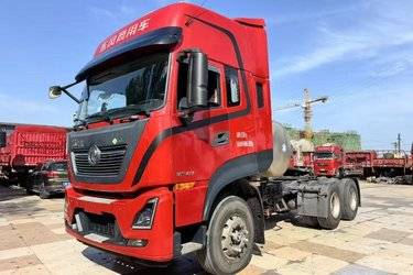 二手东风商用车 天龙KL重卡 470马力 6X4 LNG牵引车(国六) 双驱 东风二手牵引车 黄牌