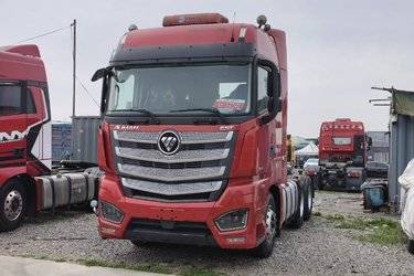 二手福田 欧曼EST 6系重卡 510马力 6X4牵引车(高地板)(国五) 双驱 福田康明斯二手牵引车 黄牌