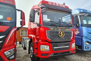 二手陕汽重卡 德龙M3000S 490马力 6X4牵引车(国六) 双驱 康明斯二手牵引车 黄牌图片
