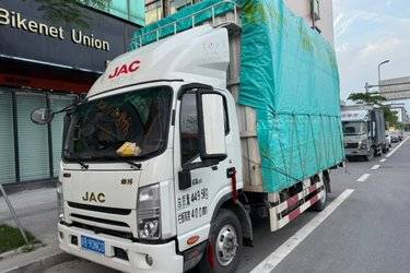 二手江淮 帅铃Q6 2024款 冠军版 170马力 4.18米单排仓栅式轻卡(法士特8档)(国六) 单桥 安徽康明斯二手载货车 蓝牌