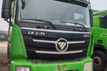 二手福田 欧曼GTL 9系重卡 400马力 8X4 6.5米自卸车(国五) 前四后八 潍柴二手自卸车 黄牌