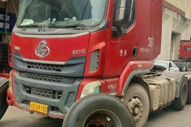二手东风柳汽 乘龙H5重卡 460马力 6X4牵引车(国五) 双驱 东风二手牵引车 黄牌