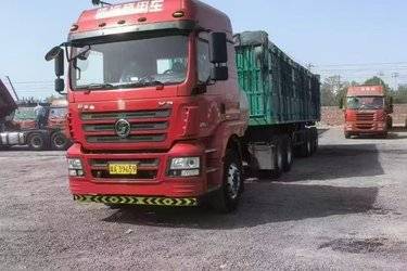 二手陕汽商用车 轩德X3 轻量化版 460马力 6X4 LNG牵引车(国六) 双驱 玉柴二手牵引车 黄牌